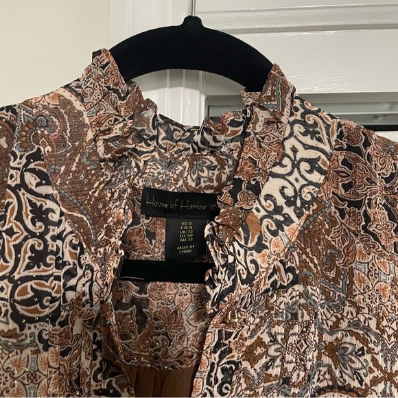 House of Harlow 1960 Patchwork Midi Dress - Picture 2 of 11